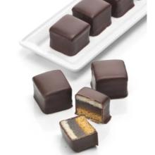 Already Sold: 31 Pal. // 38688  Pcs  DOMINOSTEINE Dark Chocolate – 125g Blister Pack