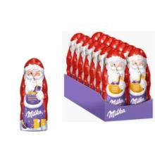 4 Pal. // 3150 Pcs Milka Santa Claus Alpine milk 90g