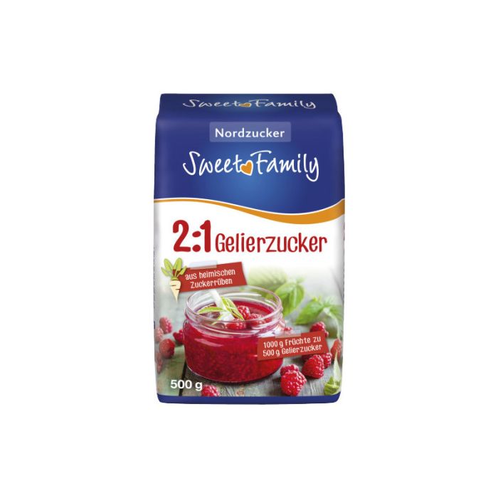 Nordzucker Sweet Family Gelierzucker 2:1 500g-4008671063009