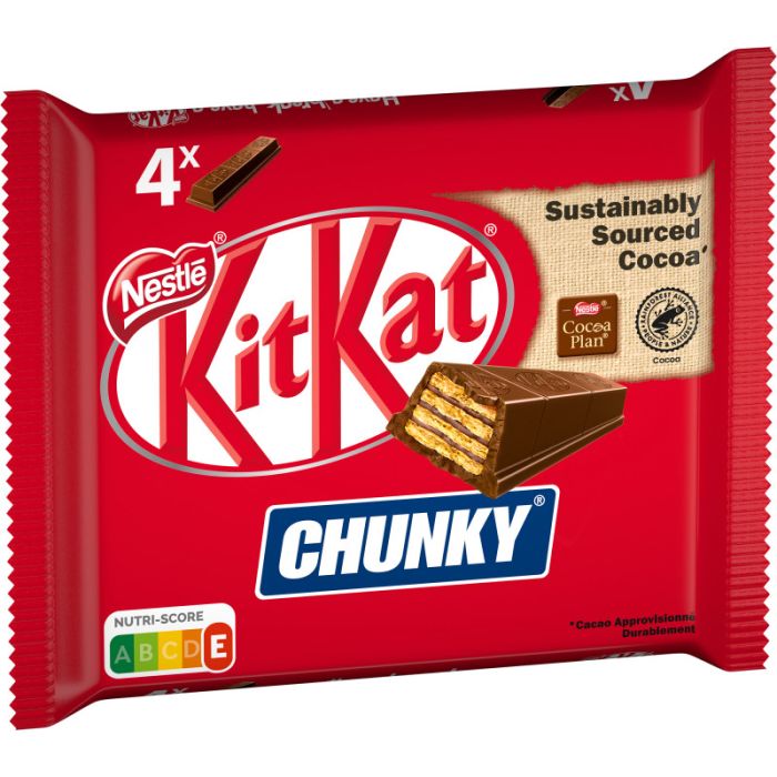 KITKAT CHUNKY Milk 4er Pack (4x40g)-3800020411957