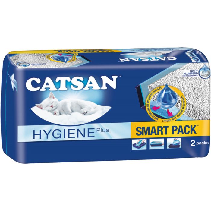 CATSAN™ Hygiene Plus SMART PACK™ 2 x 4l-4008429033377