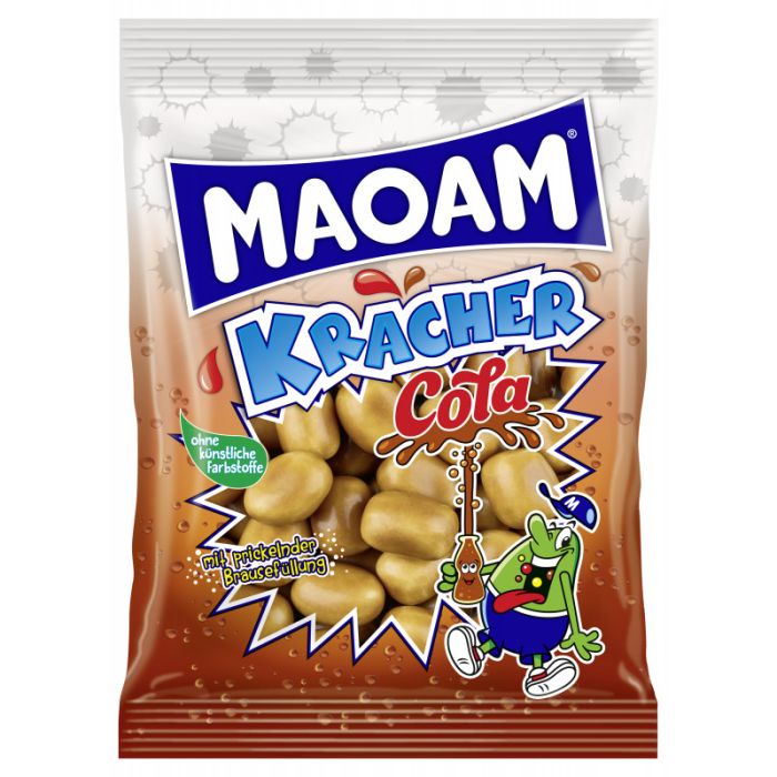 Maoam Kaubonbon-Dragees Cola-Geschmack Kracher 200 g-4001686502396