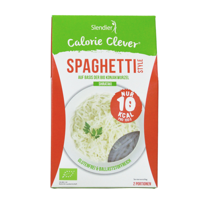 Slendier Bio Spaghetti Style 400g-9346976000325