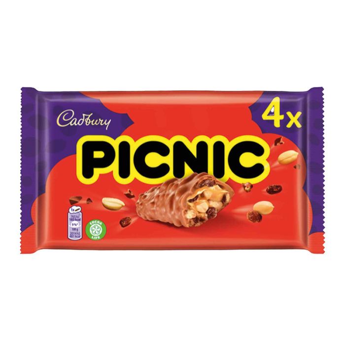 Cadburry Picnic (4x 38g) à 152g -7622201498894