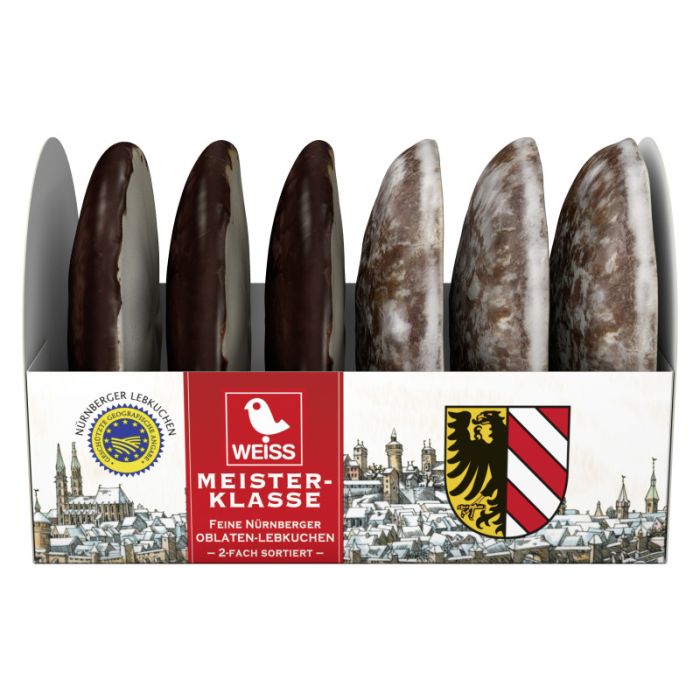 Weiss Meisterklasse Feine Oblatenlebkuchen 2fach 200g-4003160213101
