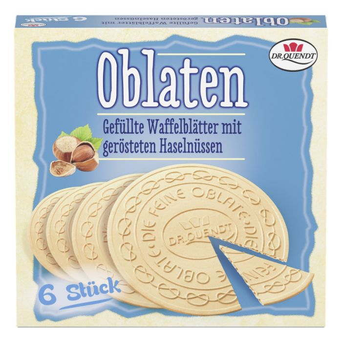 Dr. Quendt Oblaten Haselnuss 150g-4013392031077