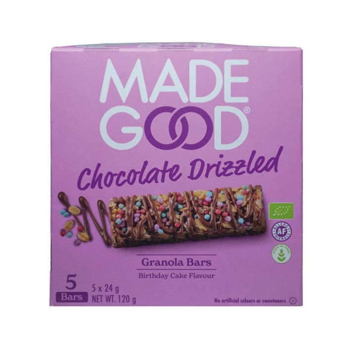 	Riverside Made Good Granola Bars Birthday Cake Flavour à 120g à 120g	-687456214924