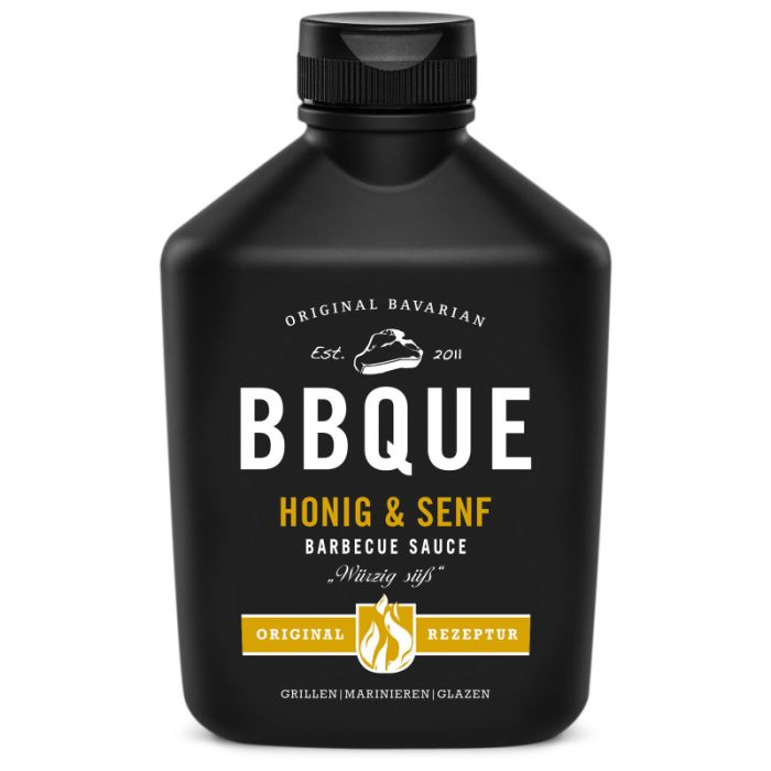 BBQUE Honig&Senf Sauce 400ml -4260334680040