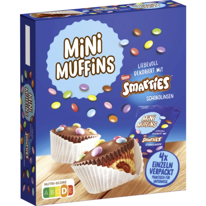 Nestlé Smarties Muffins 4x30g-7613287523396 