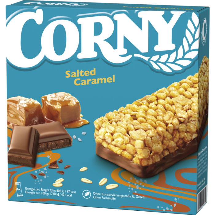 Corny Salted Caramel 6 x 23g, 138g-Schachtel-4011800522810