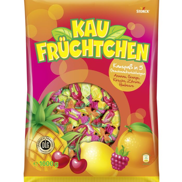 Storck Bunte Welt Kau Früchtchen 1000g-4014400902167