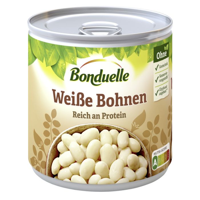 Bonduelle Weisse Bohnen 425ml / 400g-3083680001663