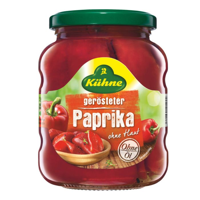 Kühne Gerösteter Paprika 370ml 340g-40122816