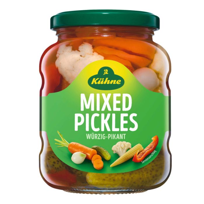 Kühne Mixed Pickles 370ml 330g-40804439