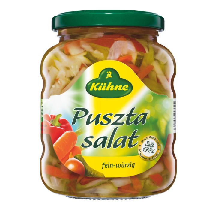 Kühne Puszta-Salat, 370ml Glas 330g-40804255
