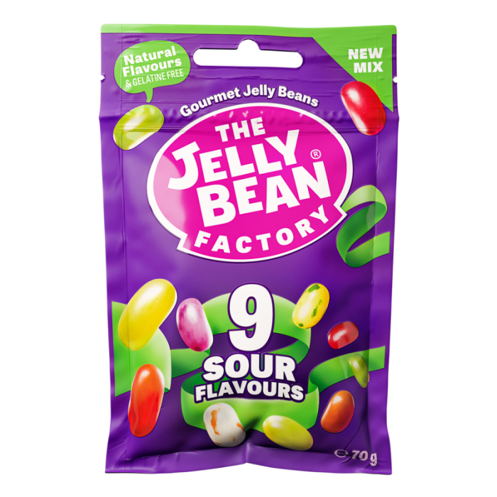  Jelly Bean Factory Super Sours 70g Beutel-8713800139246
