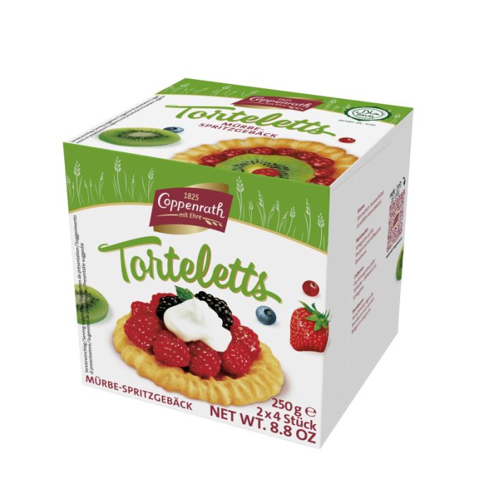 Coppenrath Mürbe Spritzgebäck-Torteletts 250g-4006952002068