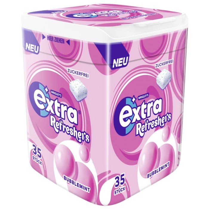 Wrigley Extra REFRESHERS Dose Bubblemint 35 Stück-4009900548915