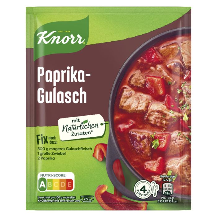 Knorr Fix Paprika-Gulasch 48g-8717163865613