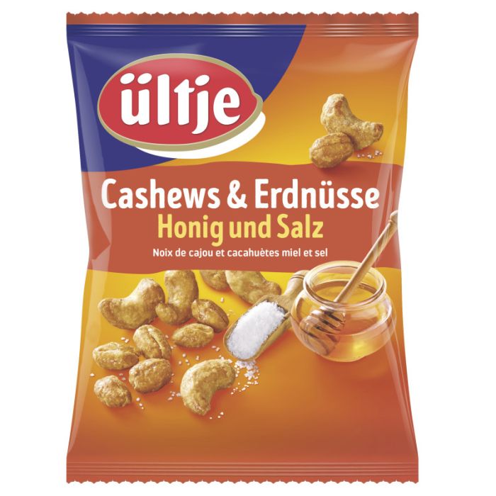 Ültje Cashew & Erdnüsse Honig Salz 200g Beutel-4004980530102