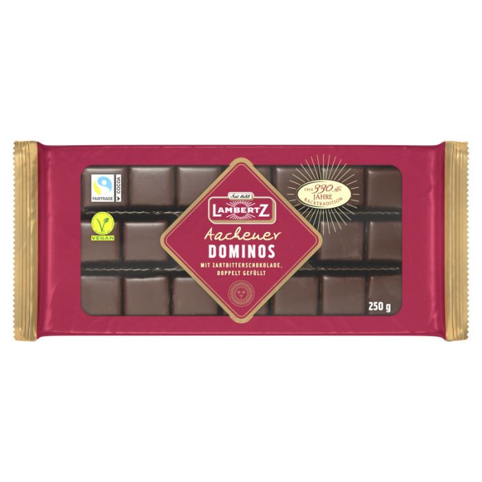 Lambertz Domino Zartbitter 250g-4006894247008