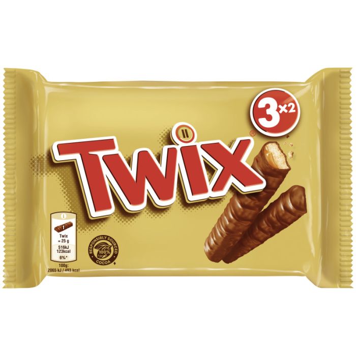 TWIX® Multipack 3x50g = 150g-5000159559362