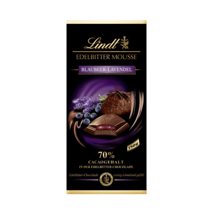 Lindt Mousse Blaubeer Lav. 150g-4000539019807