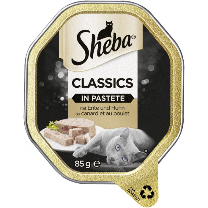 Sheba Classics Pastete Ente & Huhn 85g-3065890131880