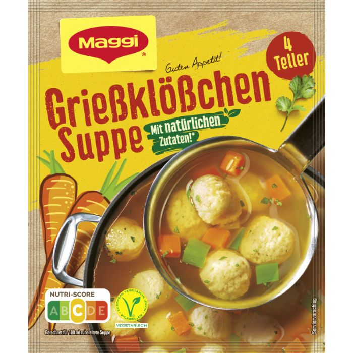 MAGGI GUTEN APPETIT Suppe Grießklößchen,ergibt 1L-7613035151697