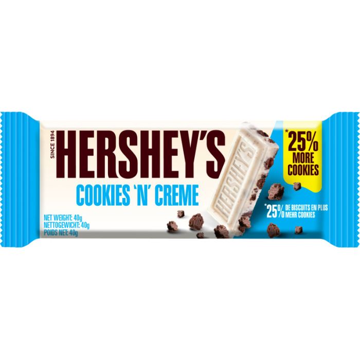 HERSHEY'S COOKIES 'N' CREAM 40g-753854500140