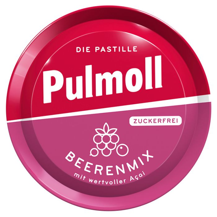 Pullmoll MIXED BERRY ohne Zucker 50G-4002590705354