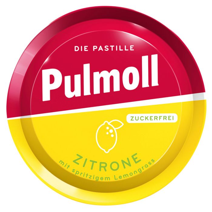Pullmoll HUSTENBONBONS ZITRONE ohne Zucker 50g-4002590140988
