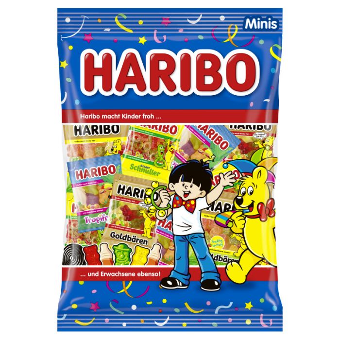 Haribo Karnevalsbeutel Gemischt 1000g-4001686711200