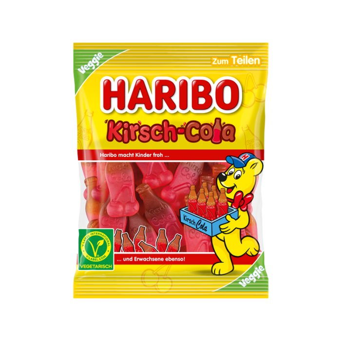 Haribo Kirsch-Cola Veggie 175g-4001686331842