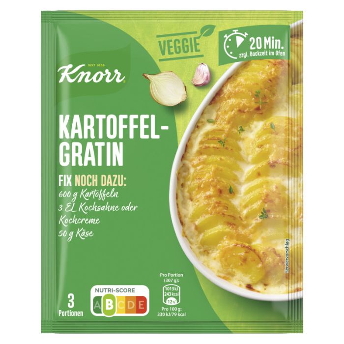 Knorr Fix Kartoffel Gratin 37g -8718114824932