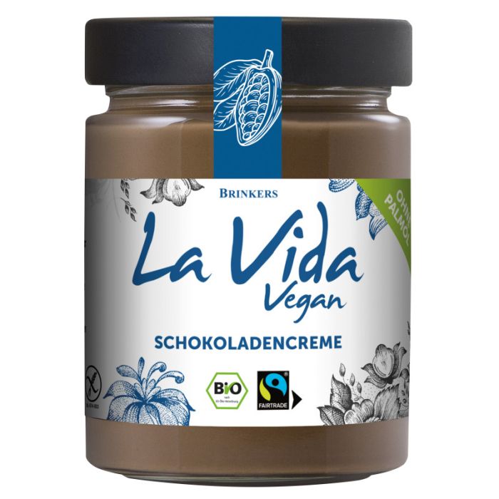 La Vida Vegan BIO Schokoladencreme 270g-8710573626096