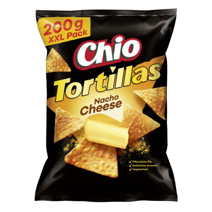 Chio Tortillas Nacho Cheese 200g-4001242105955