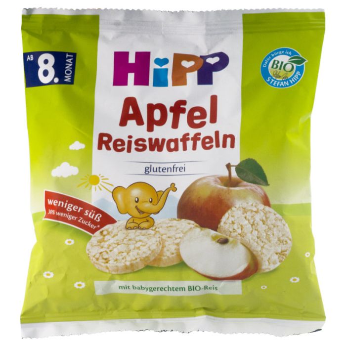 HiPP Apfel Reiswaffeln 30g-4062300376199
