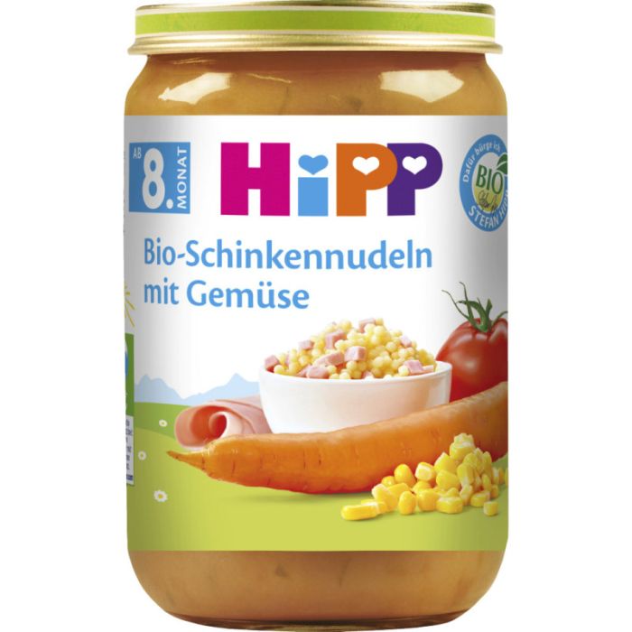 HiPP Schinkennudeln mit Gemuese 220g-4062300266179