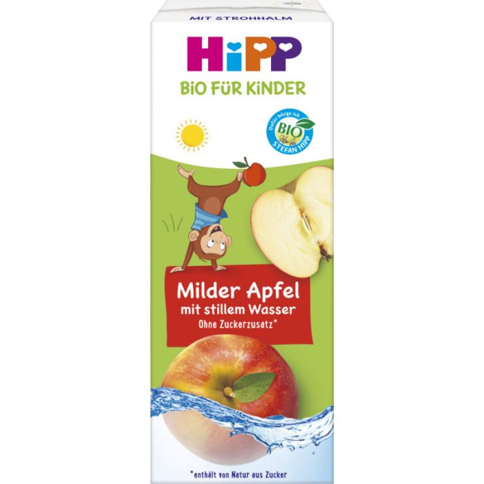 HiPP Milder Apfel mit stillem Wasser 0,2l-4062300236424