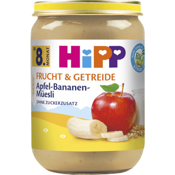 HiPP Apfel-Bananen-Mueesli 190g-4062300406490