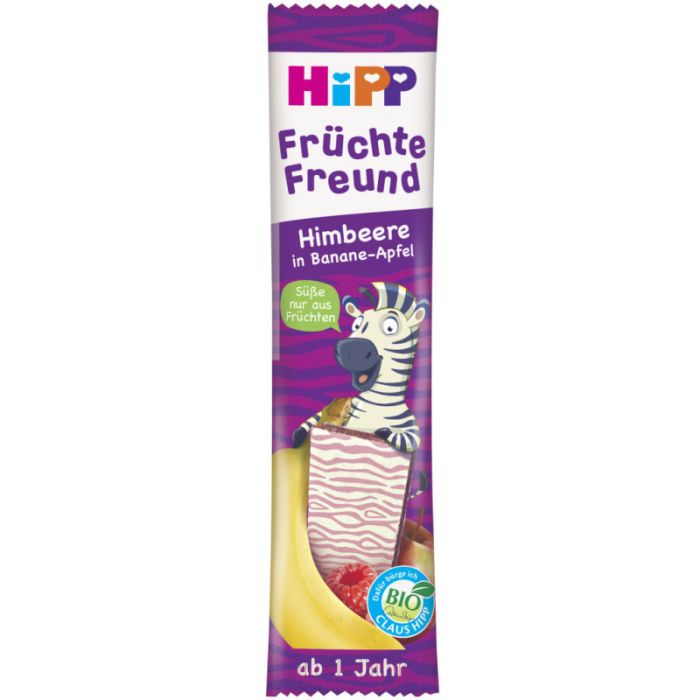 Hipp Zebra Riegel Himbeere-Apfel 23g-4062300446069