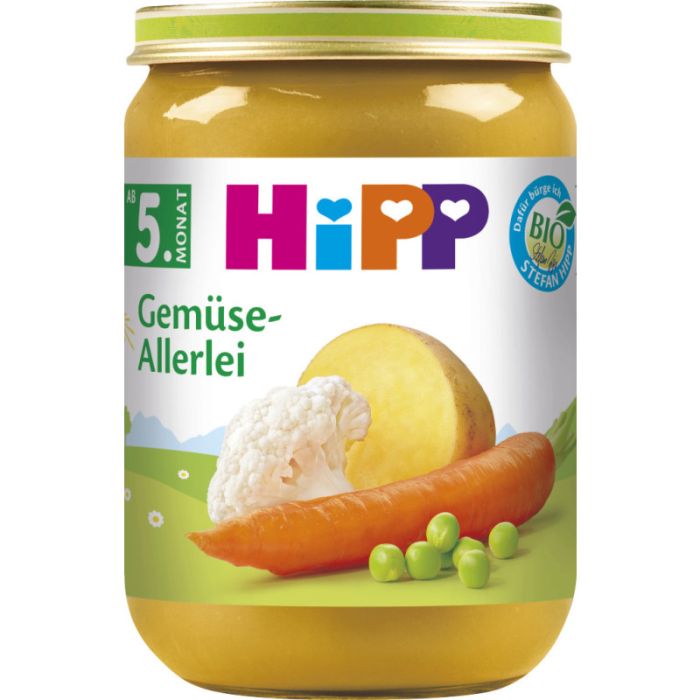 HiPP Gemuese-Allerlei 190g-4062300020313