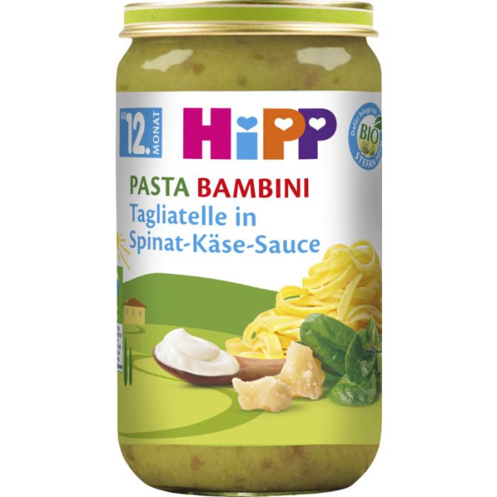 HiPP PB.-Tagliatelle/Spinat-Kaese-Sauce 250g-4062300253735