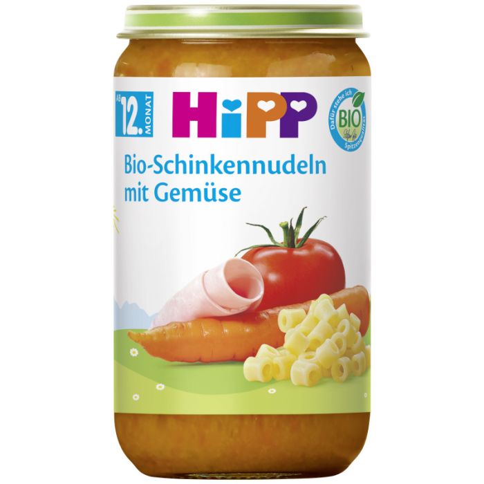 HiPP Schinkennudeln mit Gemuese 250g-4062300463011