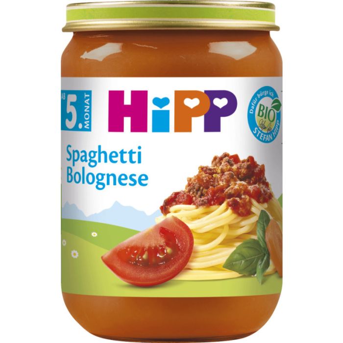HiPP Spaghetti Bolognese 190g-4062300266247