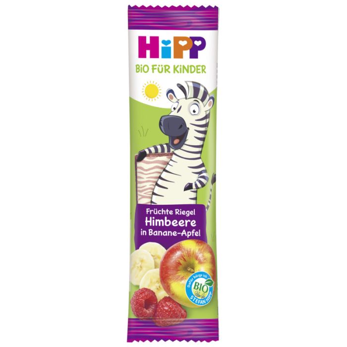 HiPP Bio-Riegel Früchte Freund 23g Himbeere in Banane-Apfel-4062300362208