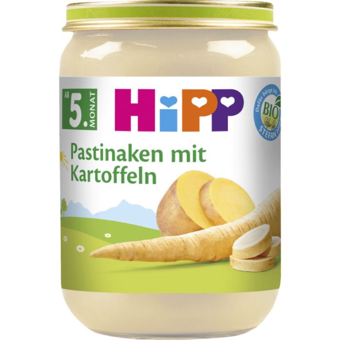 HiPP Pastinaken mit Kartoffeln 190g-4062300055483