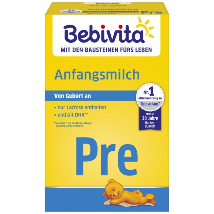 Bebivita Milchnahrung PRE Anfangsmilch, 500g-4018852031796