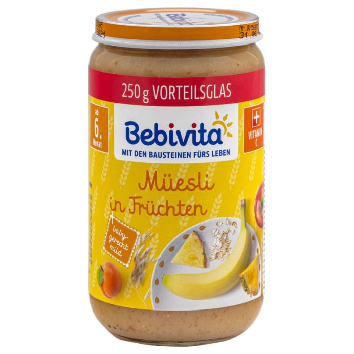 Bebivita Mueesli in Fruechten 250g-4018852036364